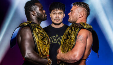 Heavyweight MMA fighters "Reug Reug" Oumar Kane and Anatoly Malykhin face off ahead of their rematch at The Inner Circle