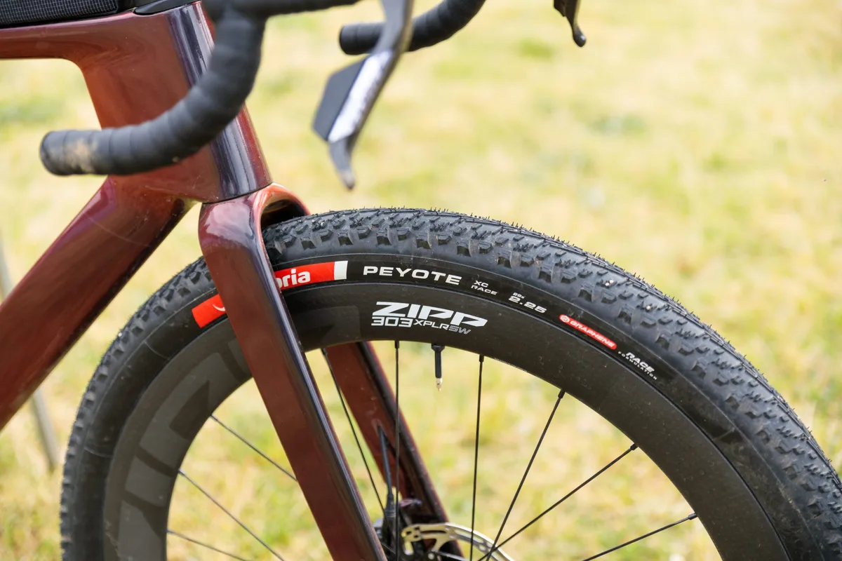 Unreleased Ridley RS2 aero gravel bike at the 2026 Traka