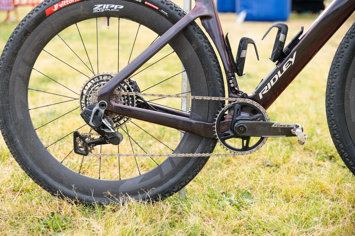 Unreleased Ridley RS2 aero gravel bike at the 2026 Traka