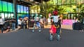 Robots boxing at Galaxy Robot Park, South Korea. Credit: Raphael Rashid