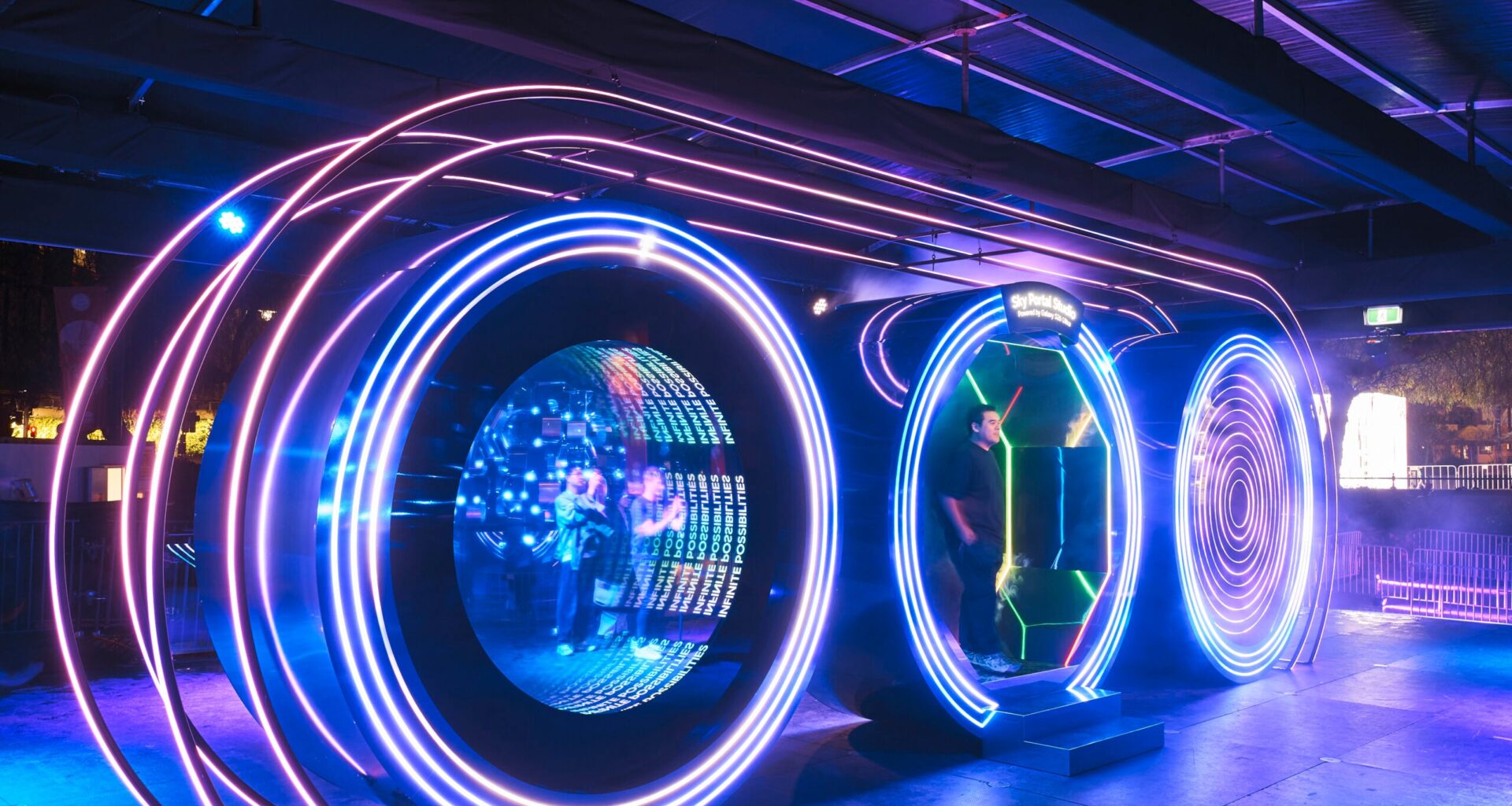 Samsung's Sky Portal Studio is worth a detour at Vivid Sydney