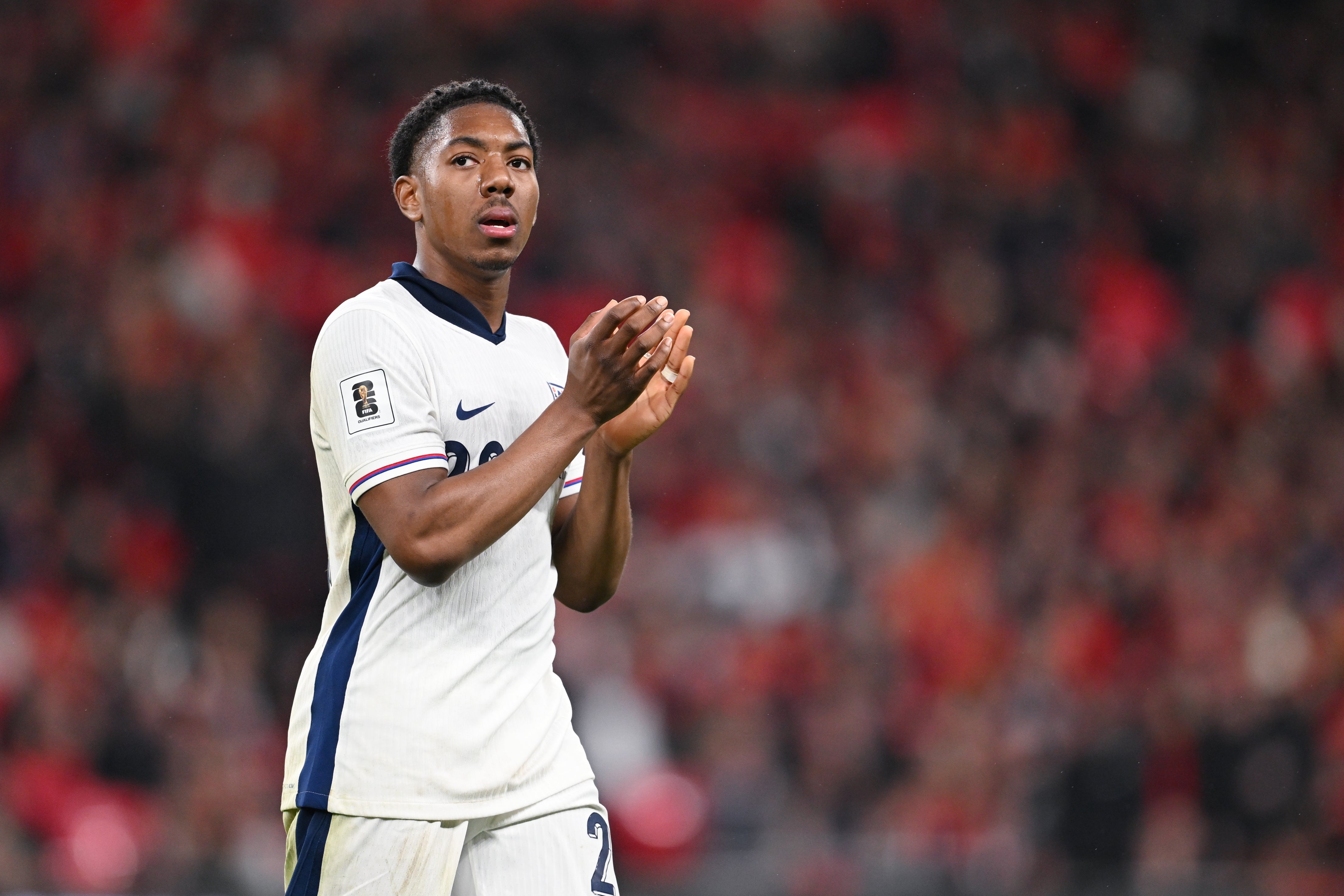 Myles Lewis-Skelly faces a fight for minutes at Arsenal this season