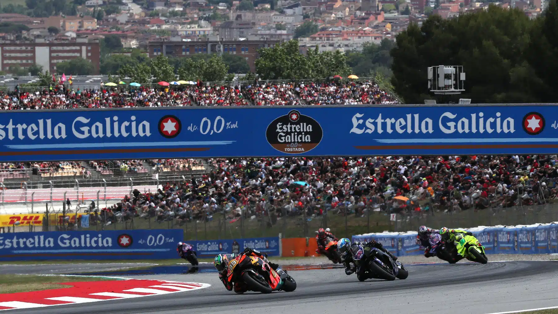 Brad Binder competes during Stop 6 of the MotoGP World Championship 2026, the Catalan Grand Prix,