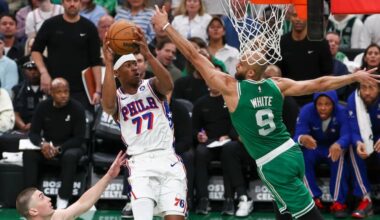Sixers guard VJ Edgecombe's rookie season rolls into the second round of the playoffs against the Knicks.