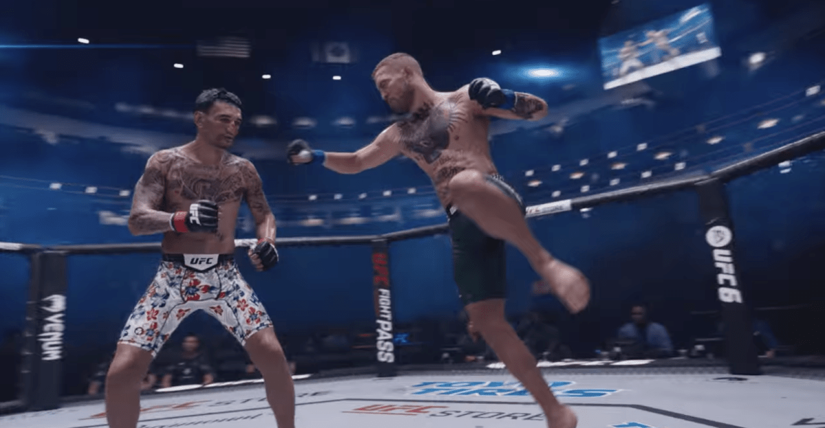 Foreshadowing? Watch Conor McGregor fight Max Holloway in UFC 6 trailer