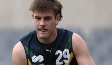 "Building phase": AFL Draft hopeful grateful after year on sidelines
