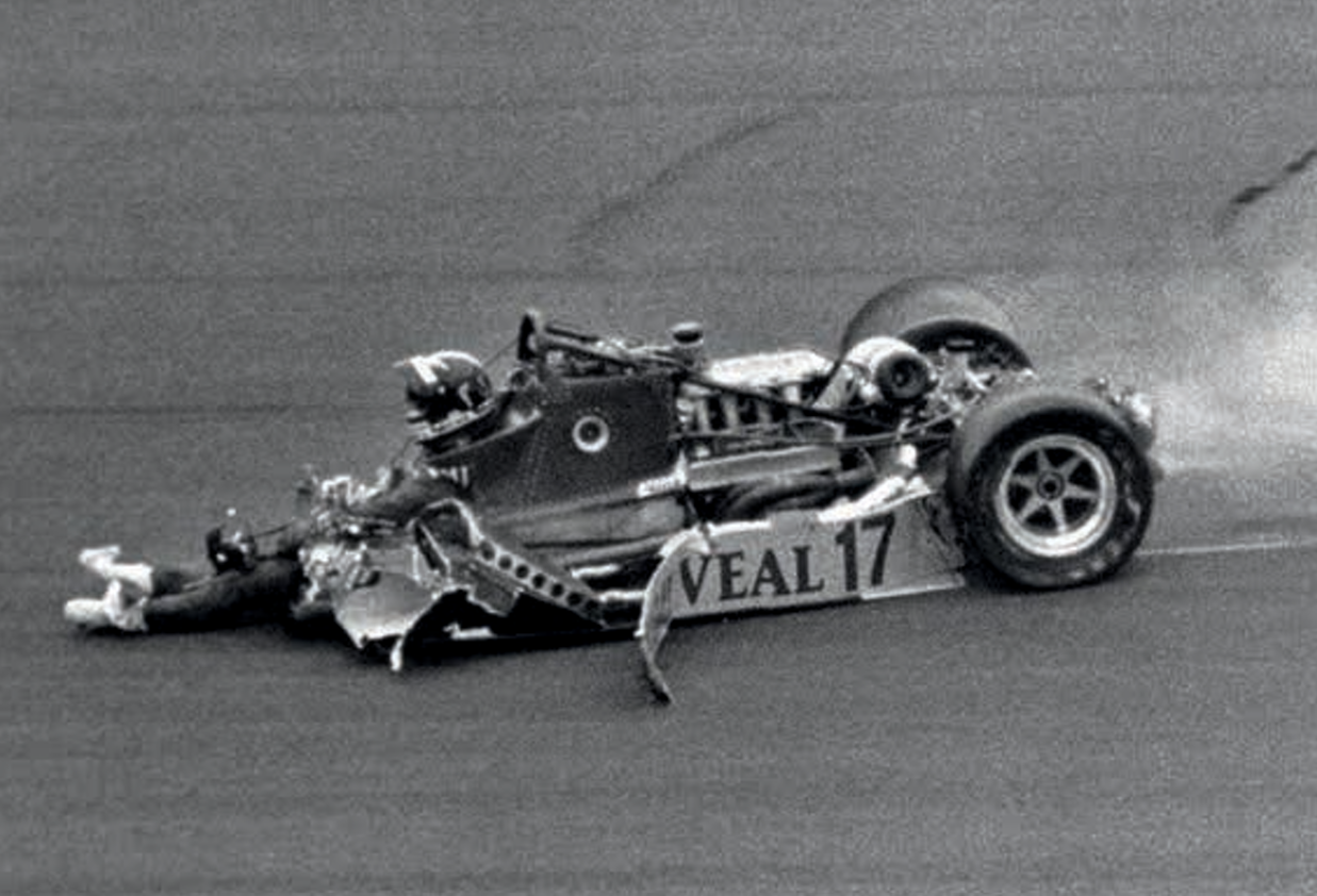 Derek Daly's crash