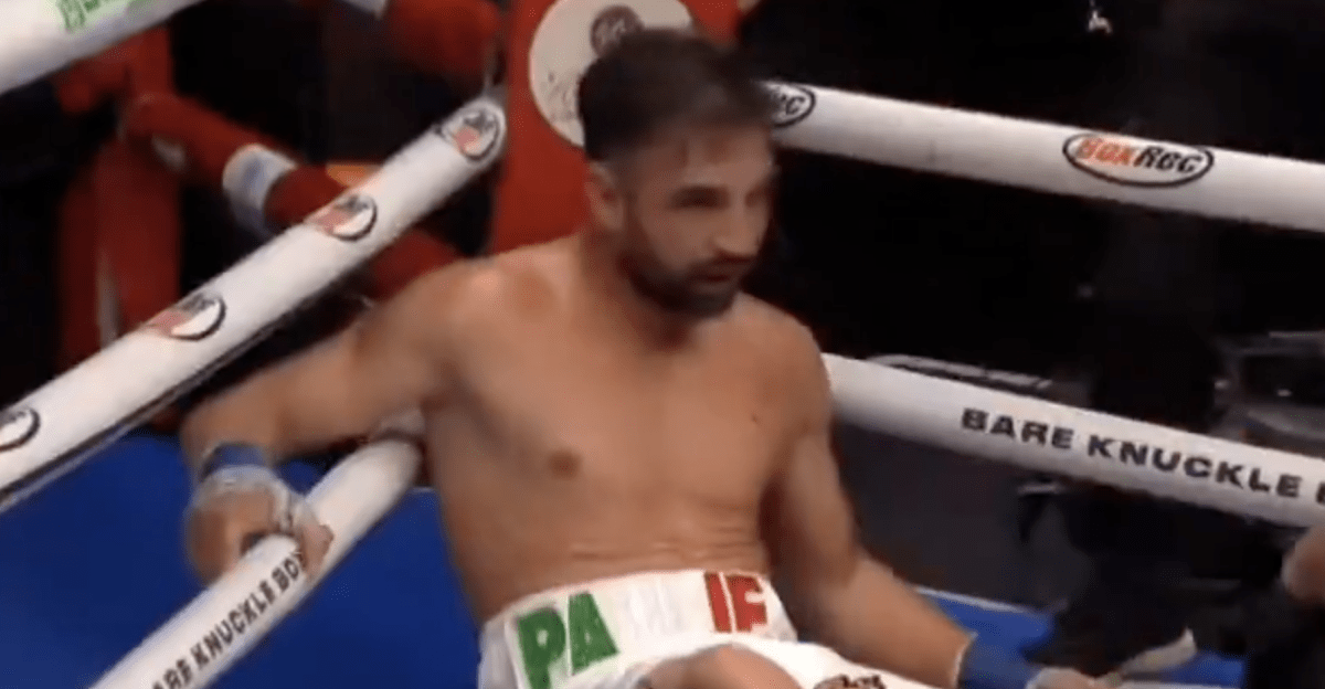 Video: Paulie Malignaggi obliterated by UFC veteran in bare-knuckle boxing match