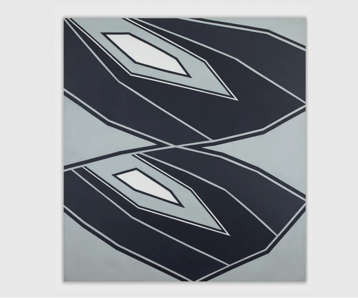 abstract painting by Tess Jaray