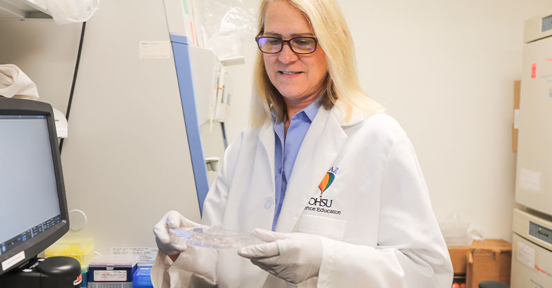 Cancer-causing protein also helps tumors repair their DNA