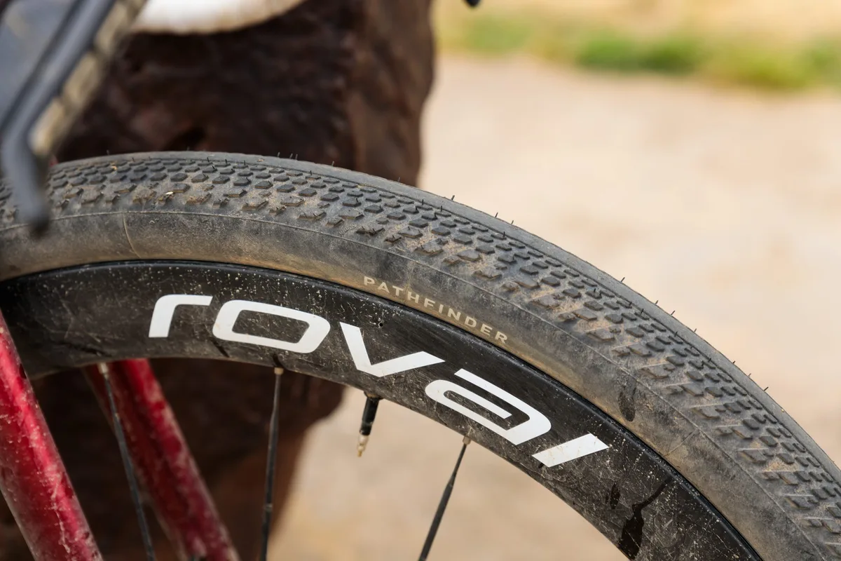 Sofía Gómez Villafañe's Specialized S-Works Crux after the 2026 Traka 200