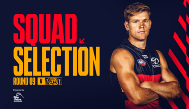 AFL Squad Selection: Round Nine v Richmond
