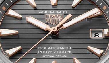 TAG Heuer’s New Aquaracers: A Sculpted Upgrade for the Solar-Powered Tool Watch