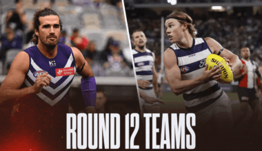 AFL Teams Round 12 2026: Confirmed line-ups, ins and outs