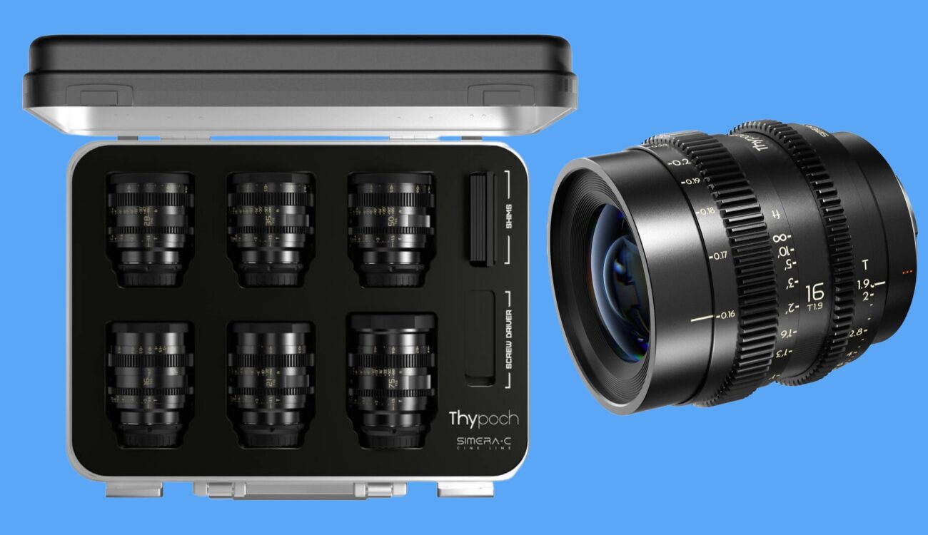 Thypoch Simera-C 16mm T1.9 Released – New Ultra-Wide Cine Prime and Full Six-Lens Kit