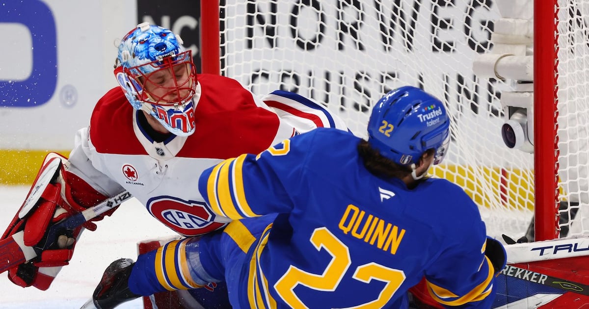 Jakub Dobes 'bounces forward' to help Montreal Canadiens take Game 7 over Buffalo Sabres