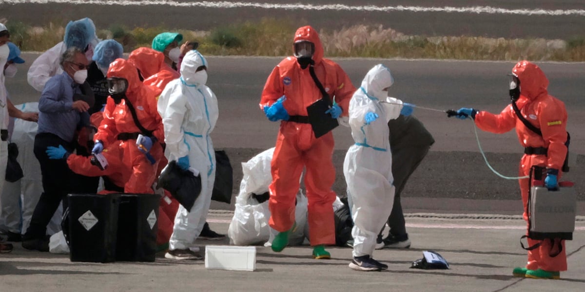 6 passengers from hantavirus-hit ship arrive in Australia for 3-week quarantine