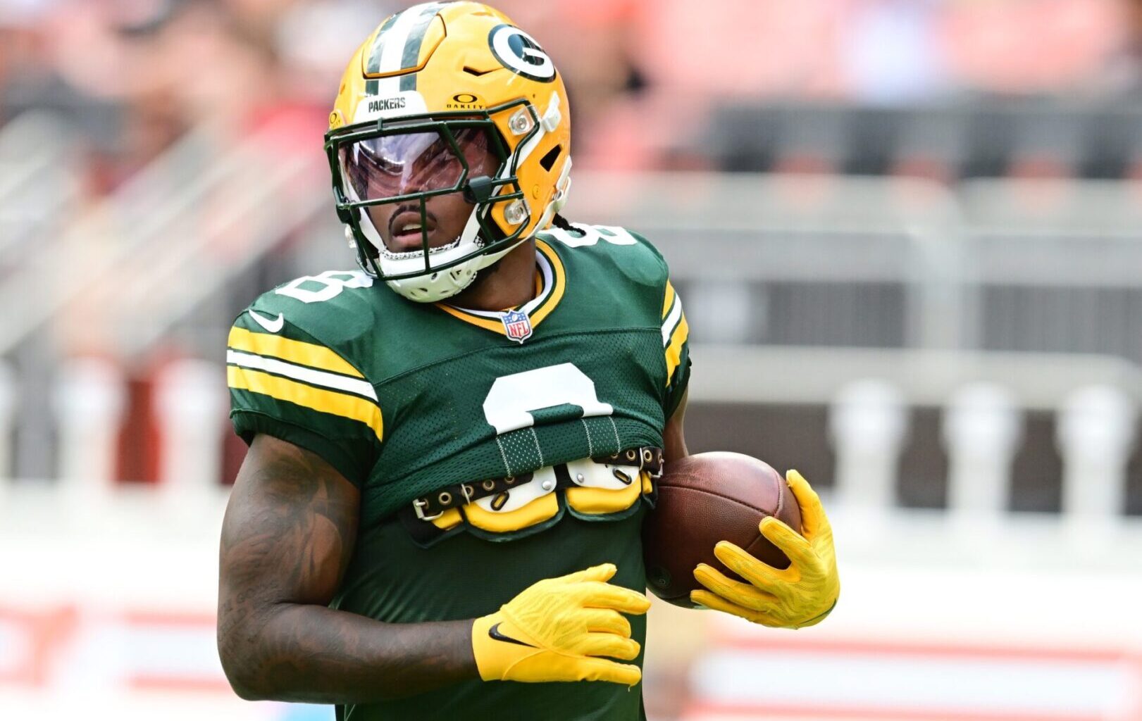 Packers RB Josh Jacobs Arrested On Five Domestic Abuse Charges