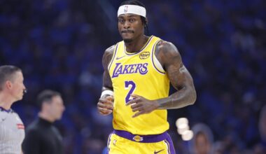 Lakers’ Jarred Vanderbilt suffers gruesome finger injury in Game 1 vs. Thunder