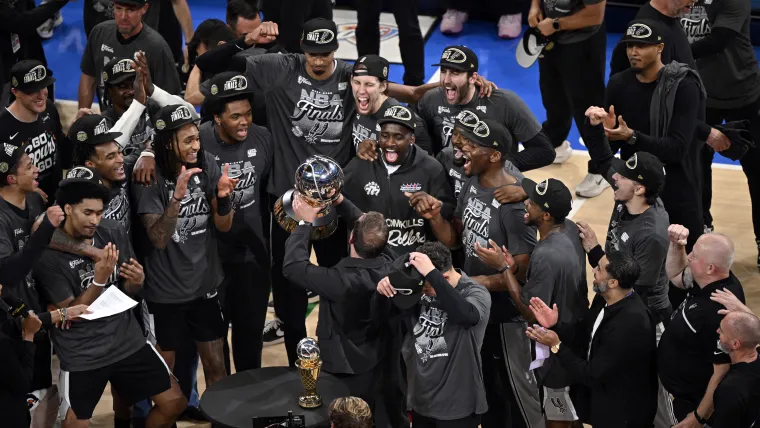 Spurs vs. Thunder Game 7 final score, results: Wembanyama heads to his first NBA Finals after tumultous Game 7 image