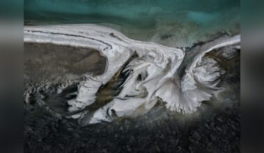 This thought-provoking aerial photography documents humanity’s insatiable appetite for natural resources