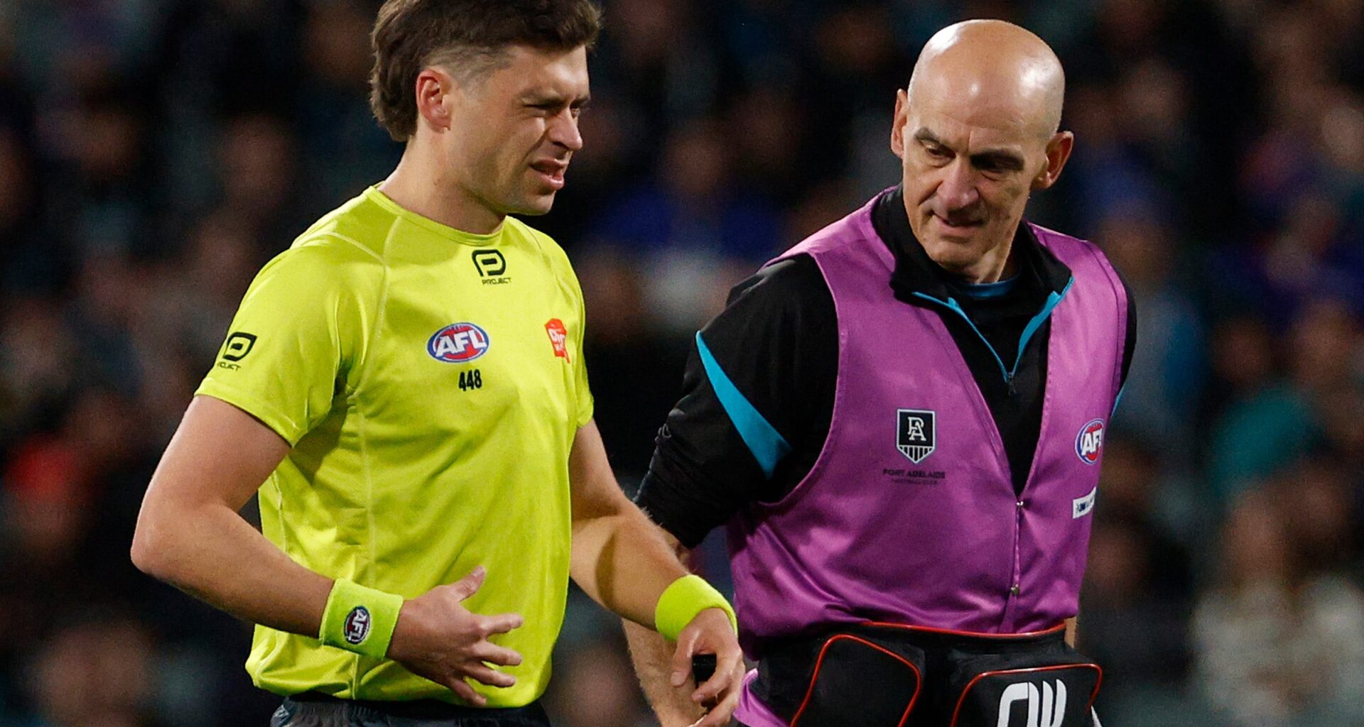 Crackdown on umpire contact after spate of injuries