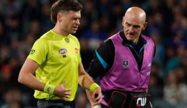Crackdown on umpire contact after spate of injuries