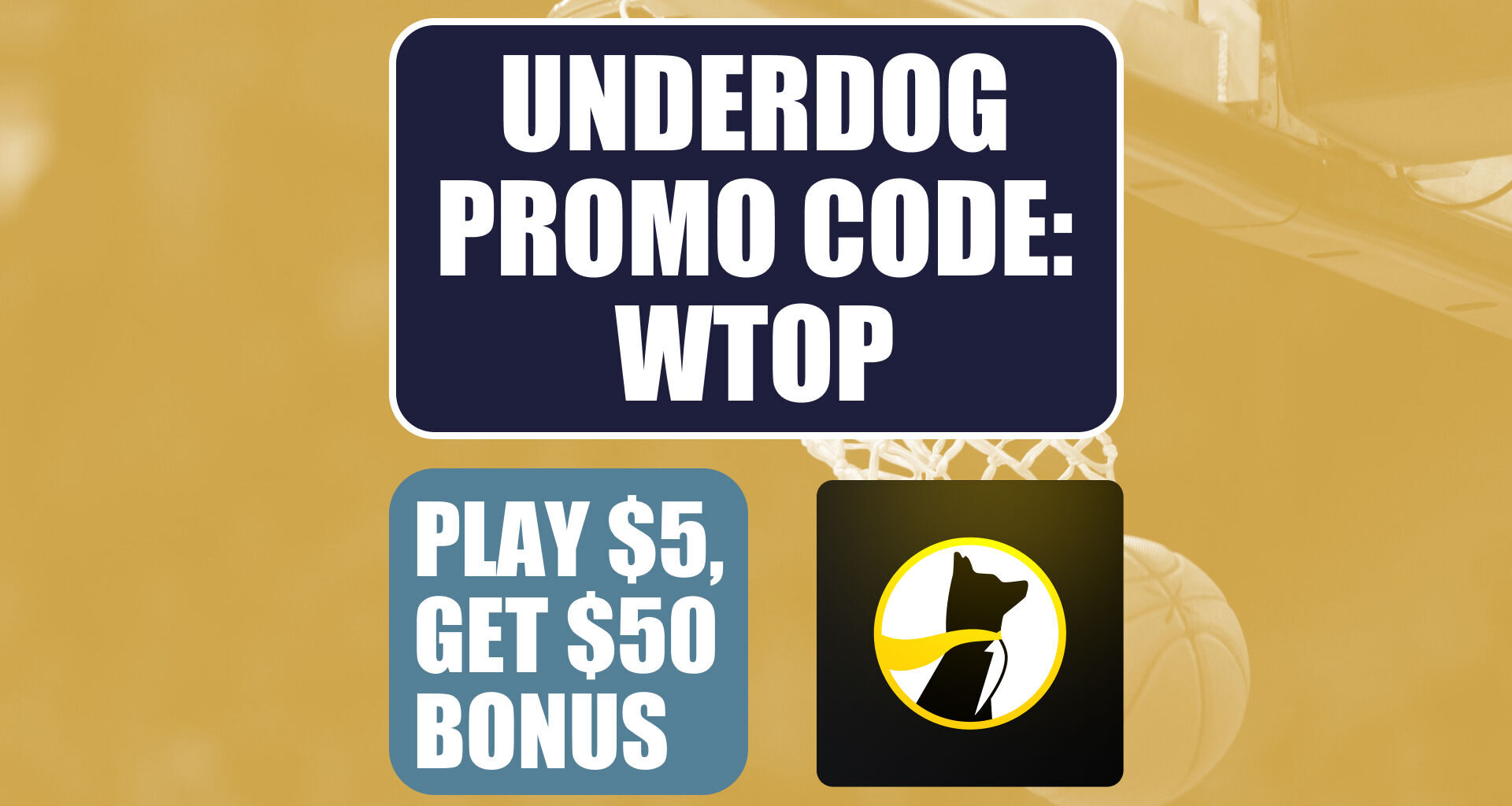 Underdog Promo Code WTOP: Get $50 Bonus for Spurs vs. Thunder, MLB Picks (May 20)