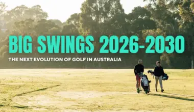 Australian Golf’s Big Swing Forward – Australian Golf Digest