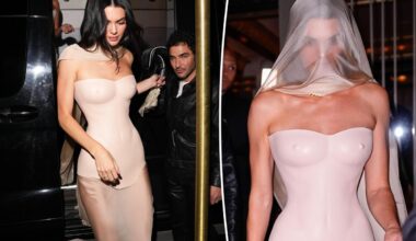 Kendall Jenner ditches dress (but keeps her corset) for Met Gala 2026 after-party