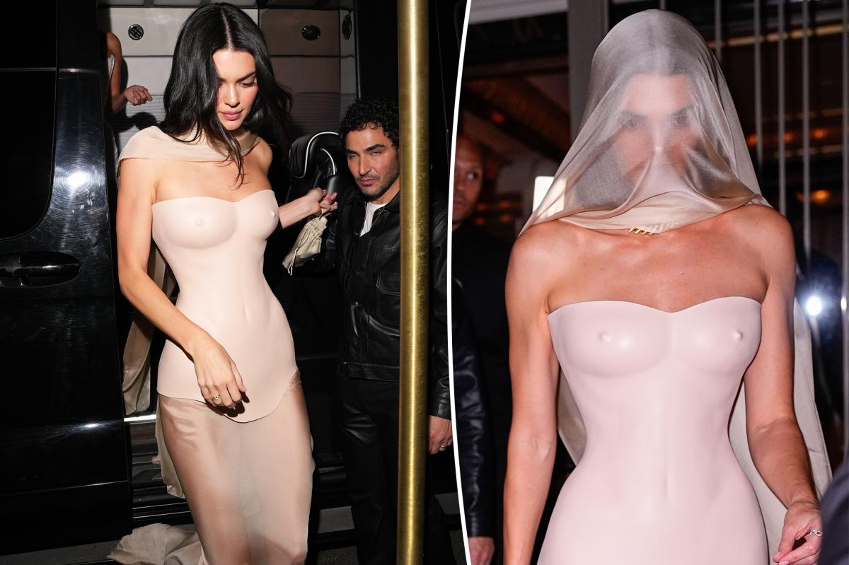 Kendall Jenner ditches dress (but keeps her corset) for Met Gala 2026 after-party
