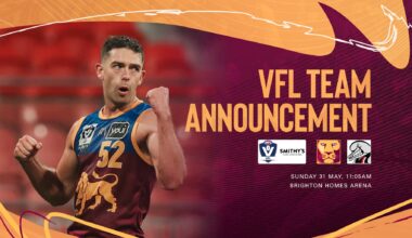VFL Team Announcement: Lions boosted by key quartet