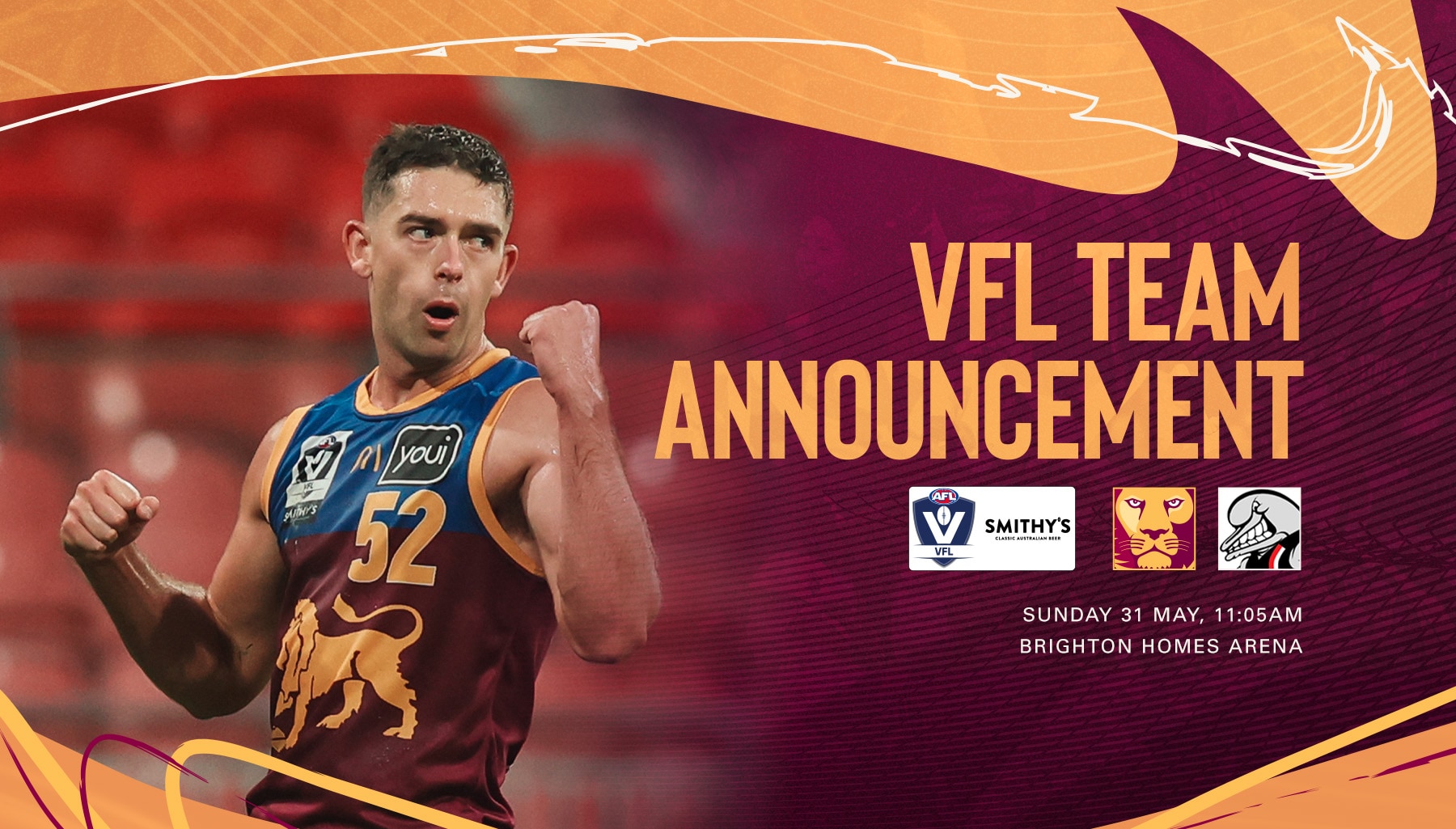 VFL Team Announcement: Lions boosted by key quartet