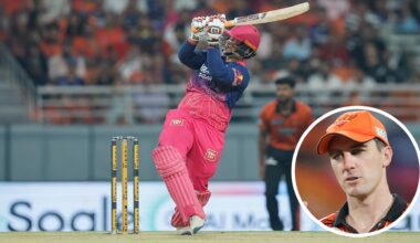 Cummins, Head bundled out of IPL by Sooryavanshi blitz