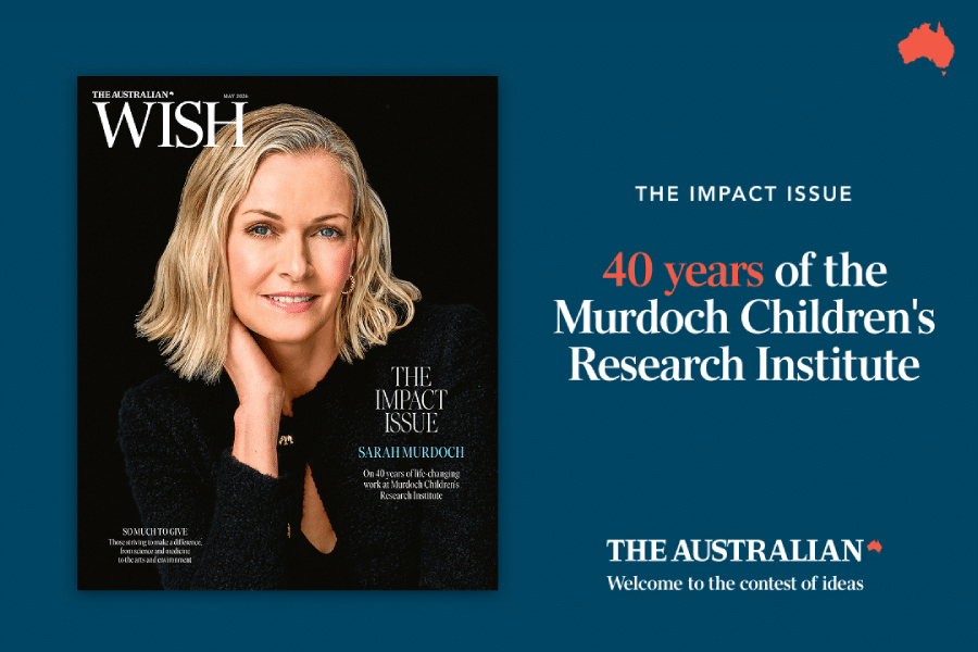 Sarah Murdoch Fronts WISH Impact Issue Celebrating 40 Years Of MCRI Breakthroughs