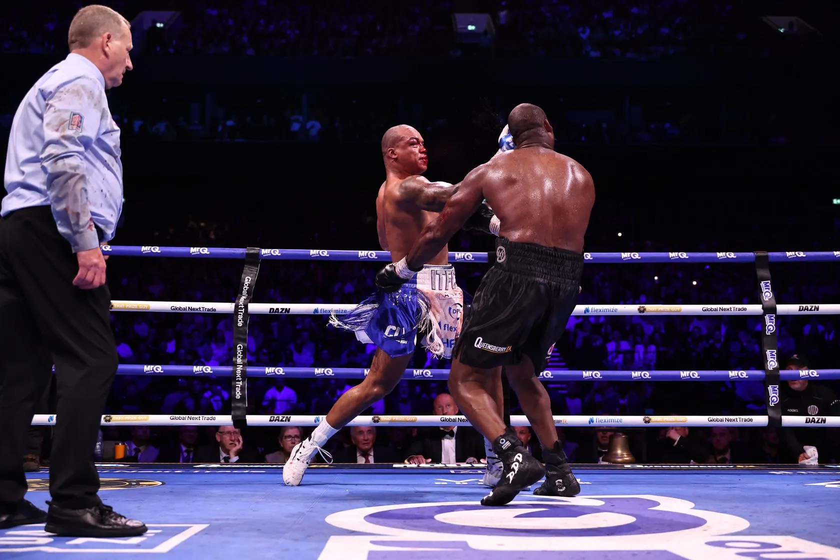 Fabio Wardley lost for the first time as a professional, to the heavy-handed Daniel Dubois