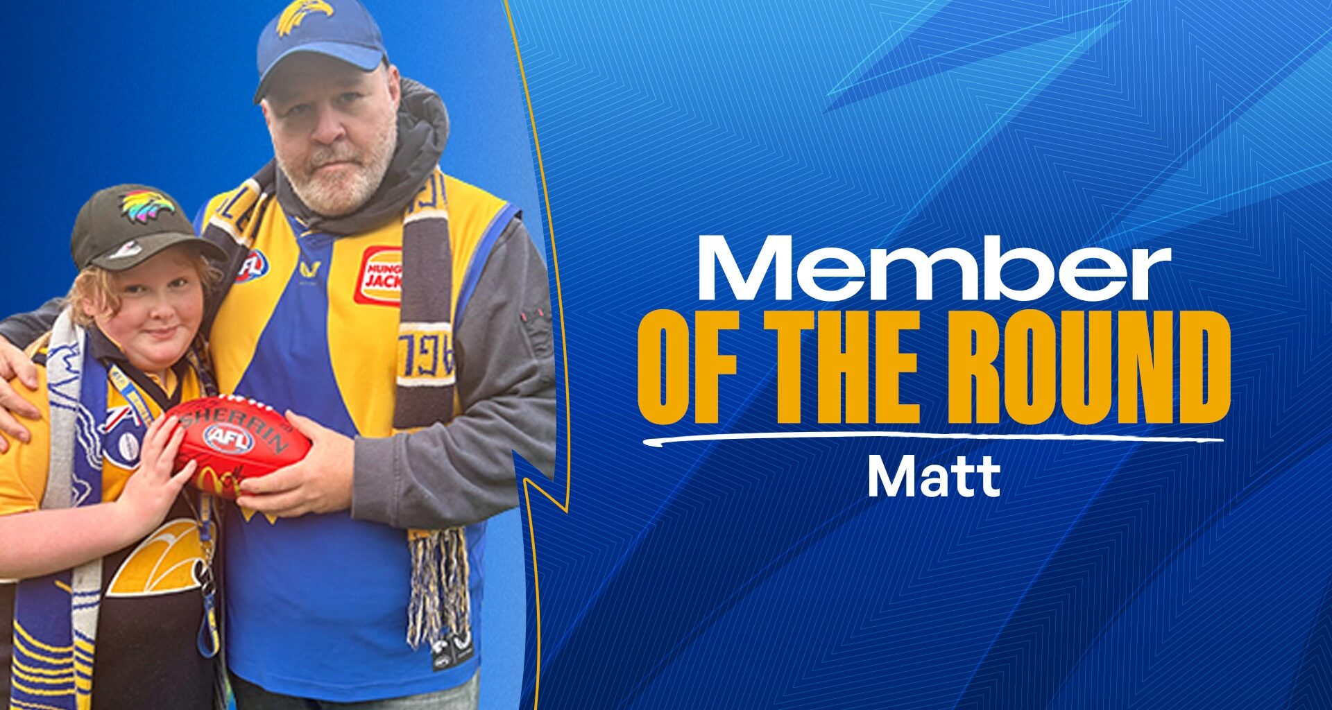 Member of the Round: Matt – Footy, Friends and Family