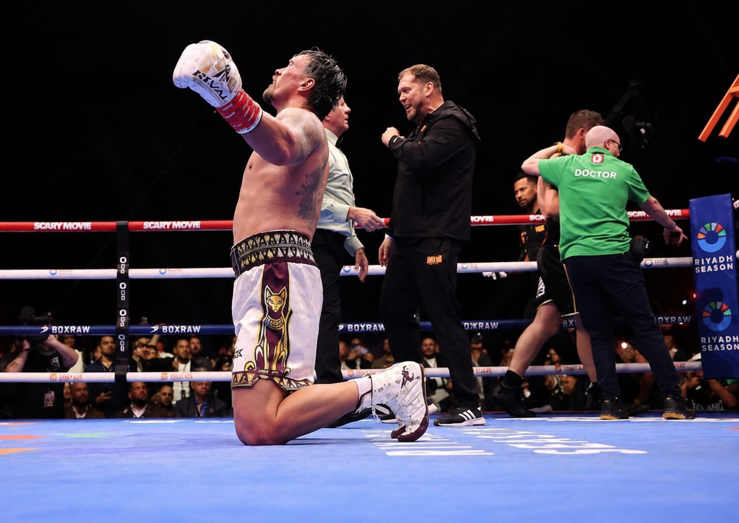 Usyk vs Verhoeven result: Usyk Stops Verhoeven Late on