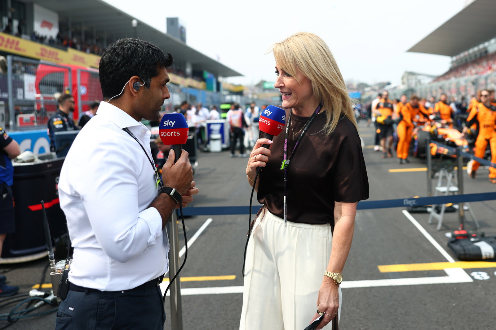 Sky F1 presenter opens up on awkward interviews