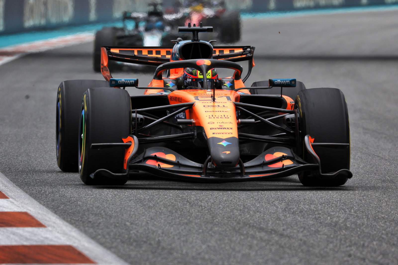 Oscar Piastri during the Miami Grand Prix. 