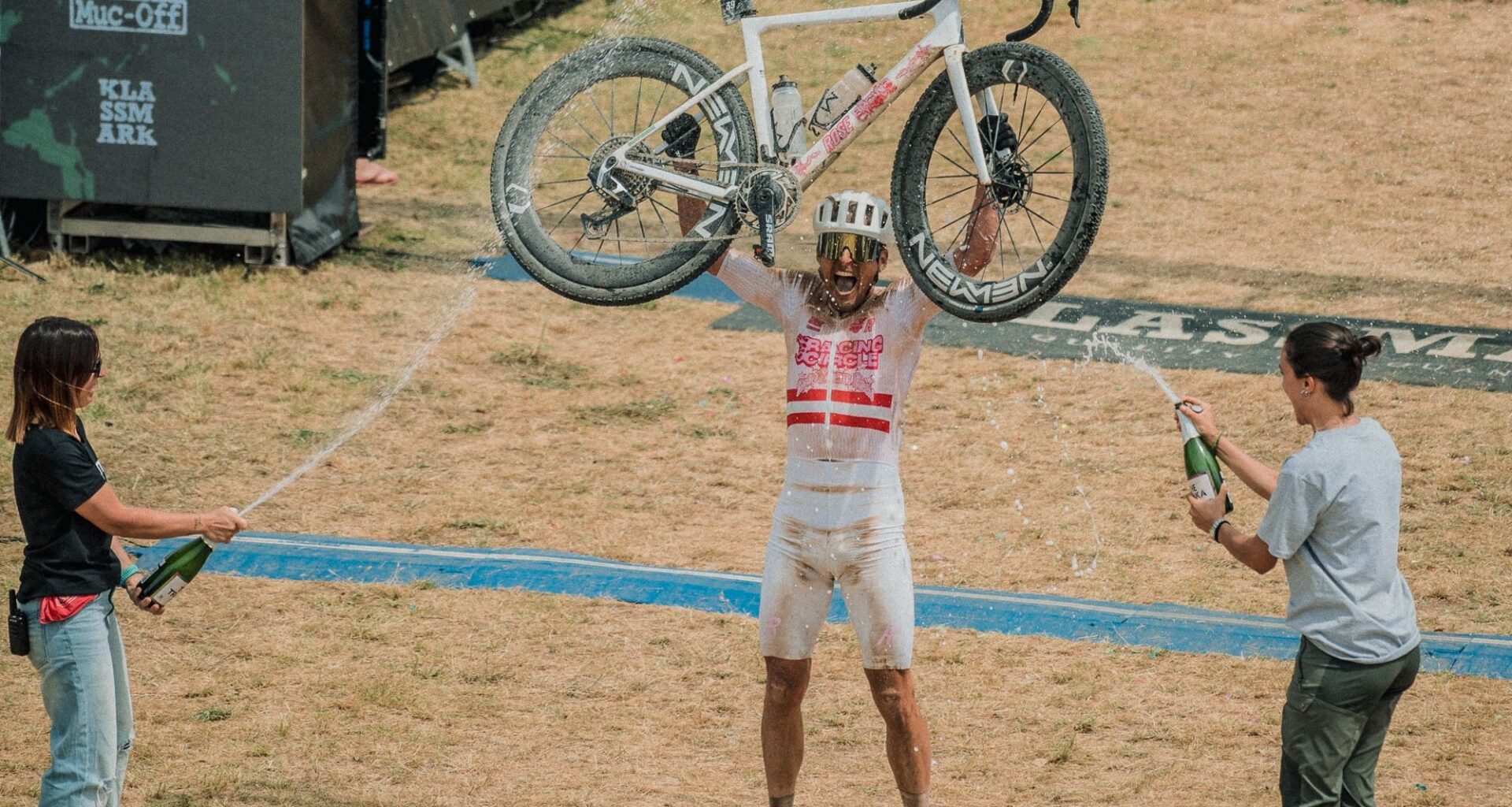 The Traka 200: Ex road pro Lukas Pöstlberger holds off MTB chasers to win 'biggest gravel race in Europe' as Sofia Gómez Villafañe strikes out for second straight title