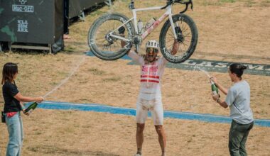 The Traka 200: Ex road pro Lukas Pöstlberger holds off MTB chasers to win 'biggest gravel race in Europe' as Sofia Gómez Villafañe strikes out for second straight title