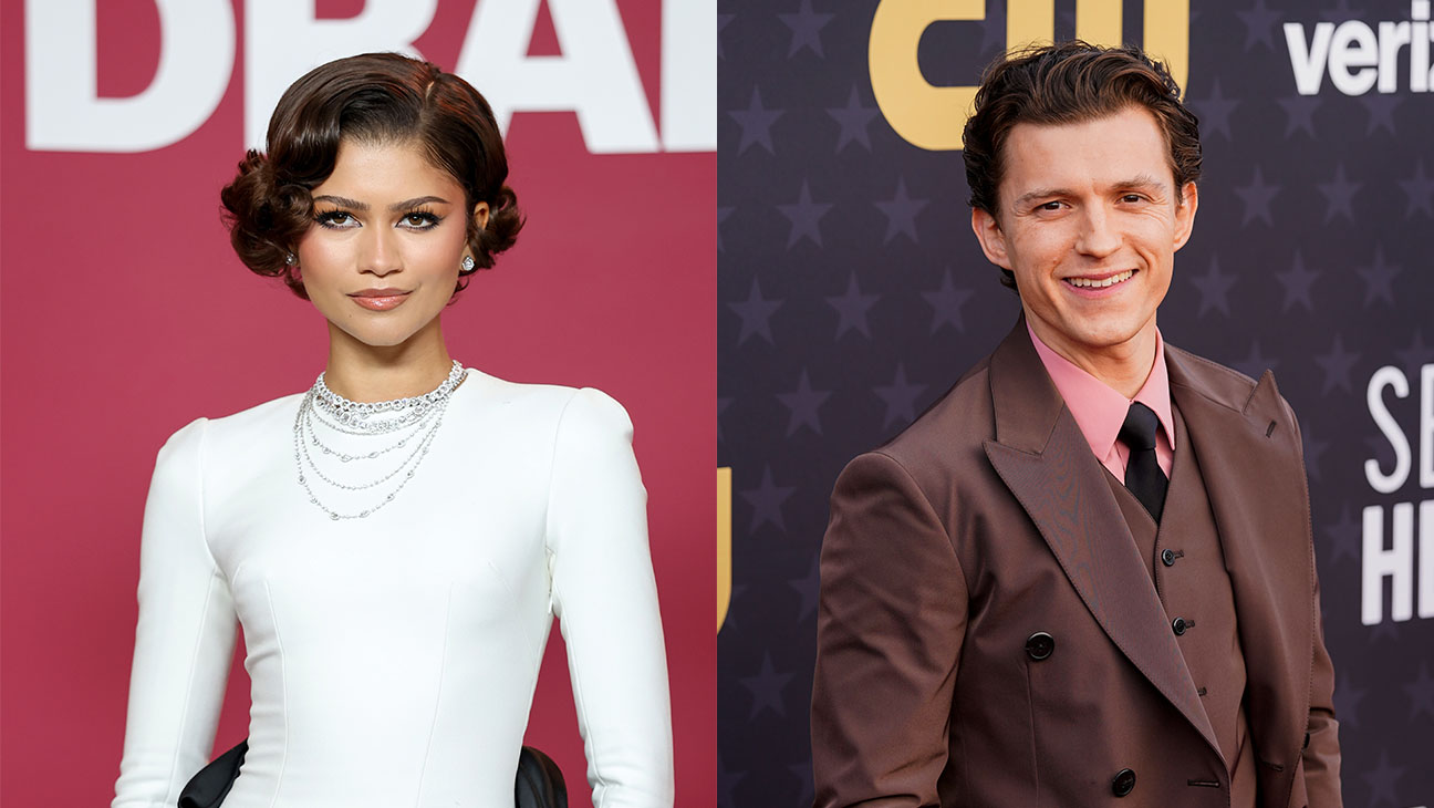 Zendaya and Tom Holland.