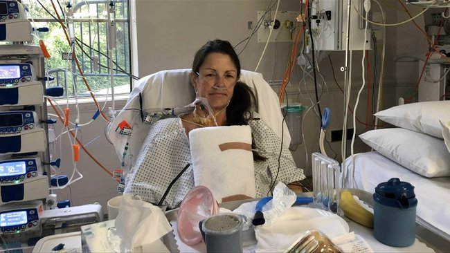 Sharron Yaxley pushed for a calcium score test due to a strong family history of heart disease.