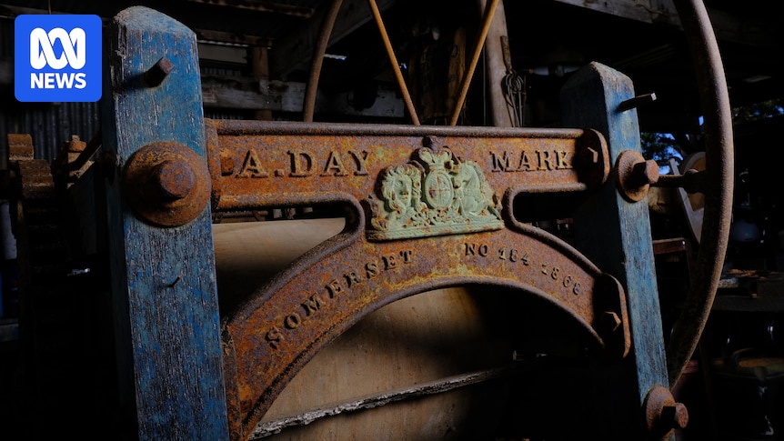 Restored cider mill crushes first apples in more than 100 years