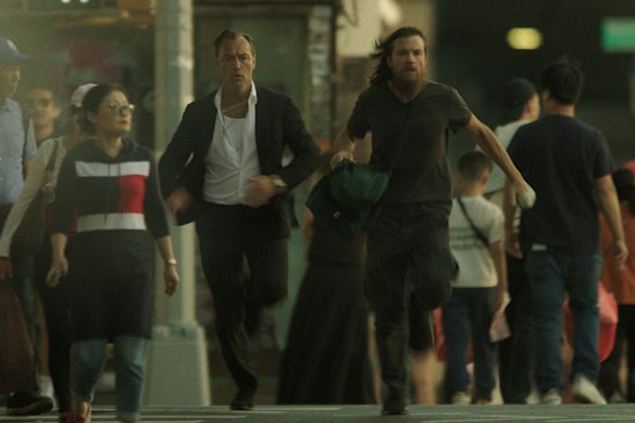 Brothers on the run: With Jude Law in Black Rabbit.