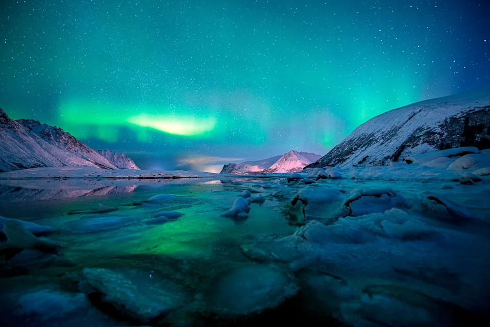 The northern lightsCredit: Getty