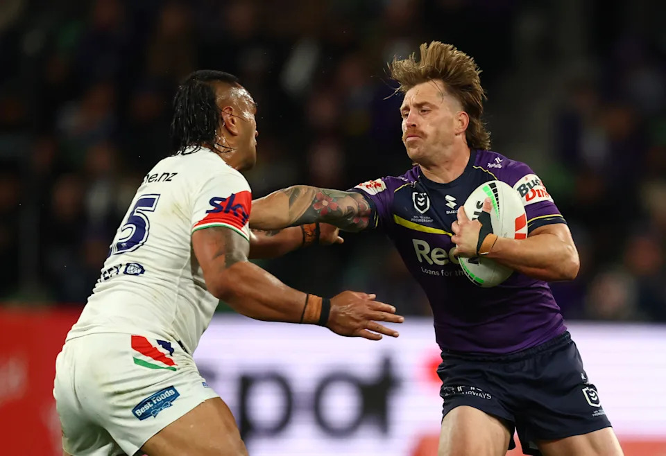 Seen here, Cameron Munster playing for the Melbourne Storm.
