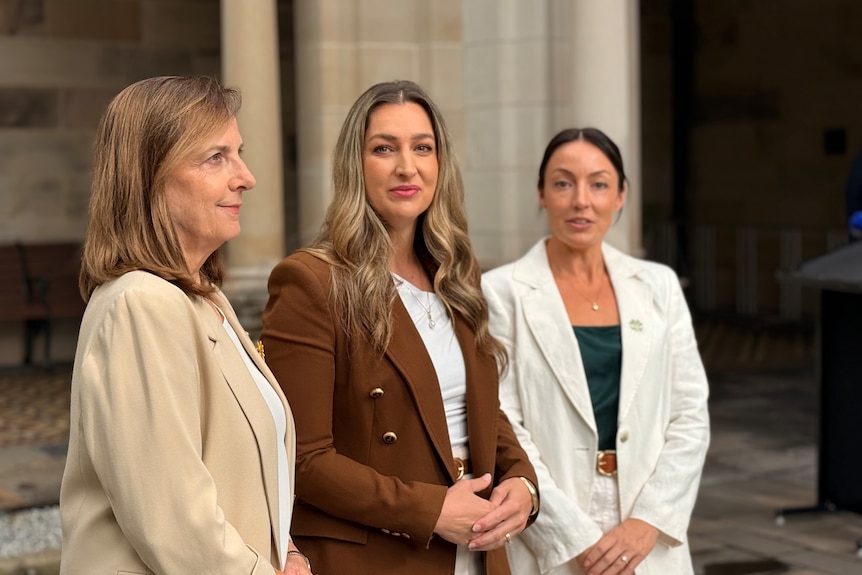 Vanessa Fowler, Laura Gerber and Danielle Carroll. 