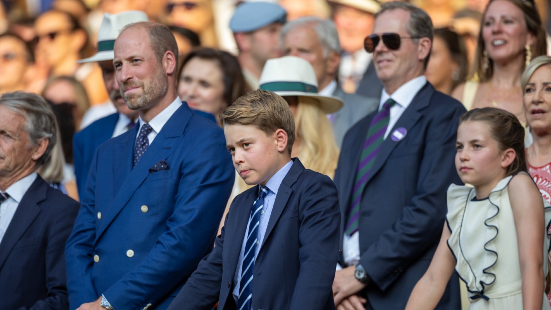 ‘Fight each other on the trampoline’: Prince William on Charlotte and Louis’ ‘sibling rivalry’